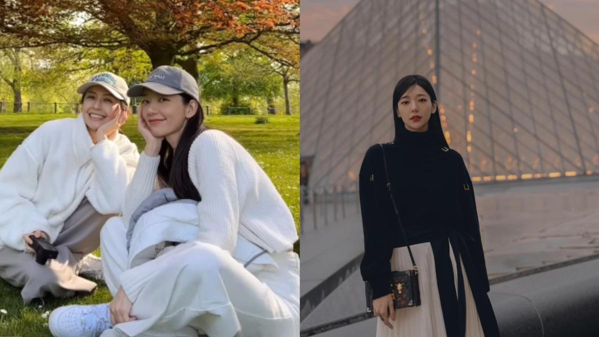 2女神合體!女星倫敦巧遇郭雪芙 「同框0修圖近照」曝