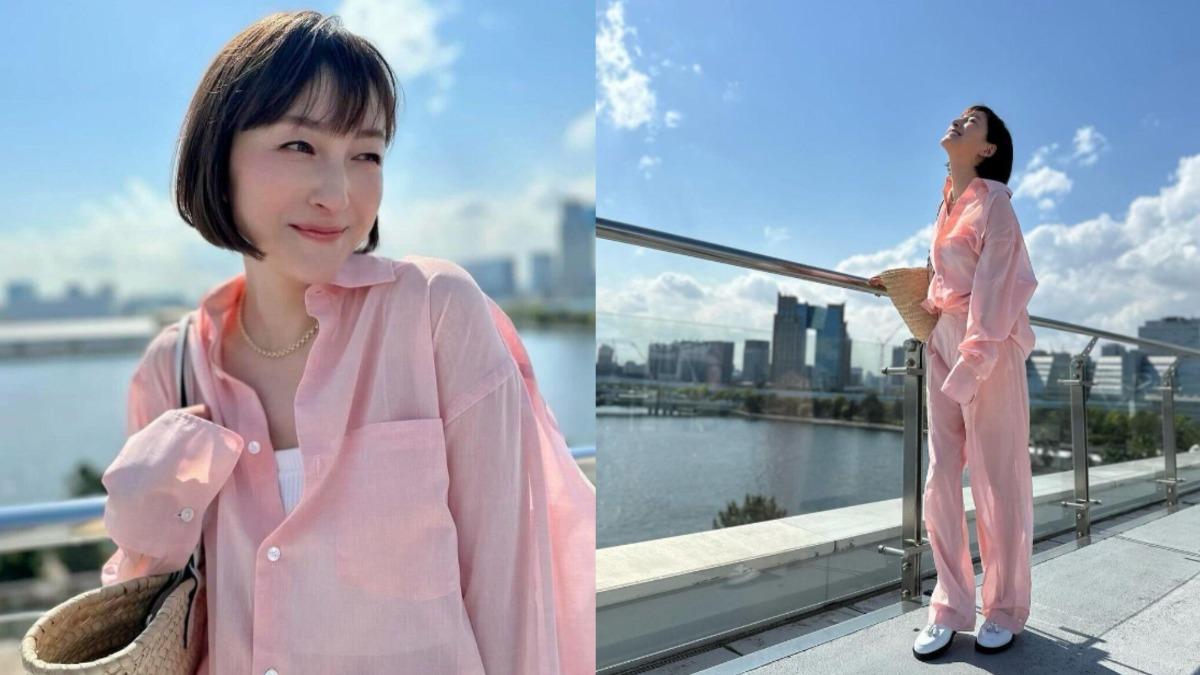 甩外遇陰霾!廣末涼子穿透膚裝現身街頭 網讚「不老童顏」