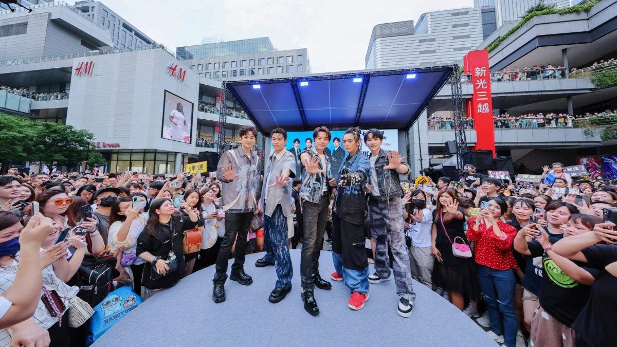 Energy人氣被說不輸五月天。(圖/相信音樂提供)