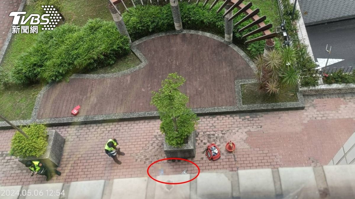 快訊/台電北市營業處女員工12樓墜下 倒後方花圃當場死亡