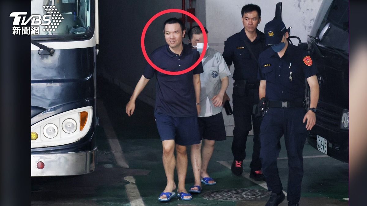 共犯林于倫也被提訊到案。(圖/葉志明攝)