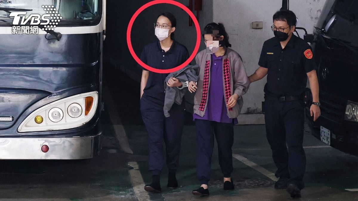 立委徐巧芯老公的姊姊劉向婕洗錢詐欺案開庭。(圖/葉志明攝)