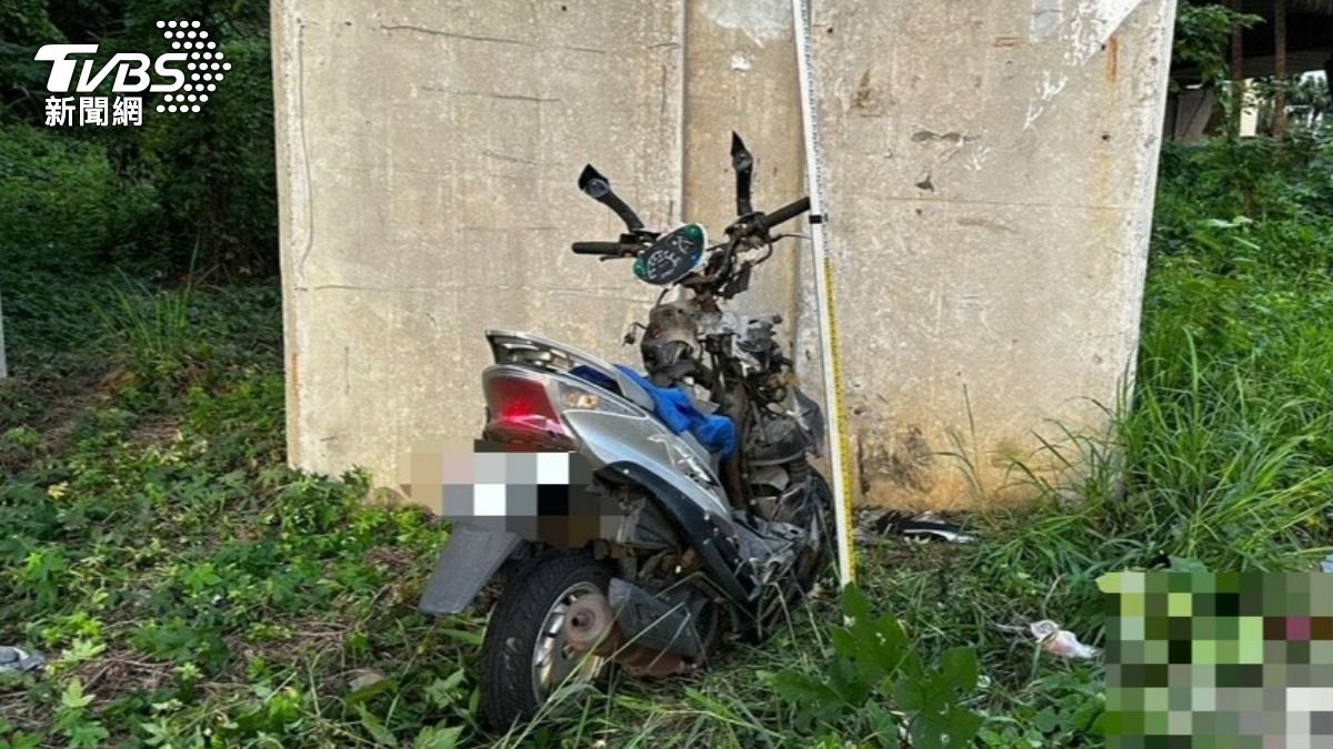 離奇!逆向猛撞國道橋下石墩 台中騎士「血流如注」慘死