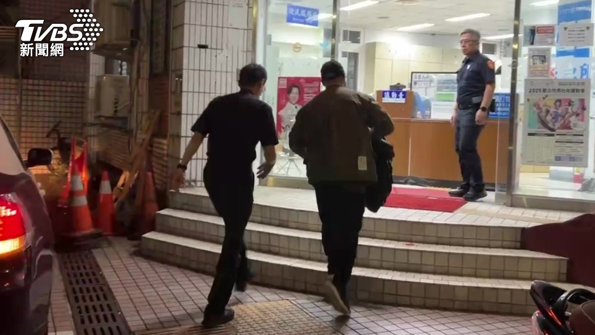 嫌犯不到一天被警方逮捕送辦。（圖／TVBS）