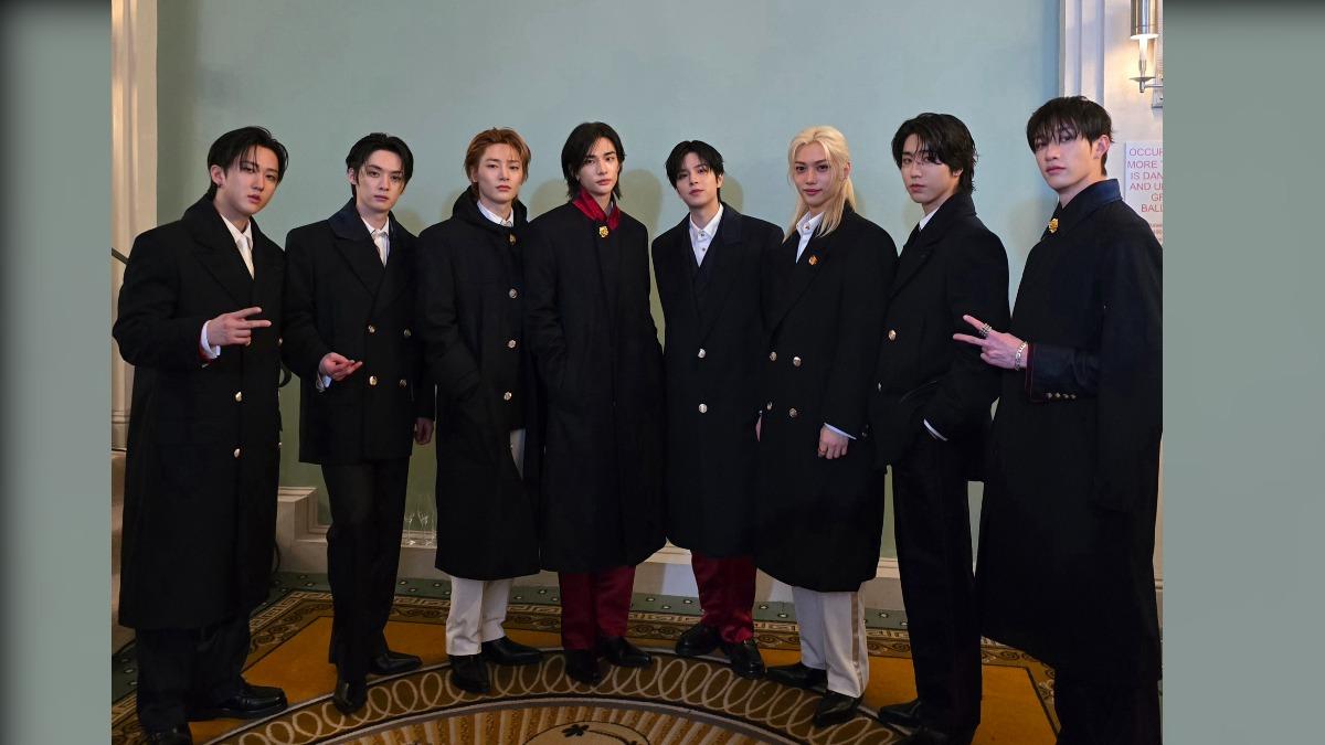 韓團StrayKids受到品牌方邀請出席Met Gala。(圖/StrayKids官方X)