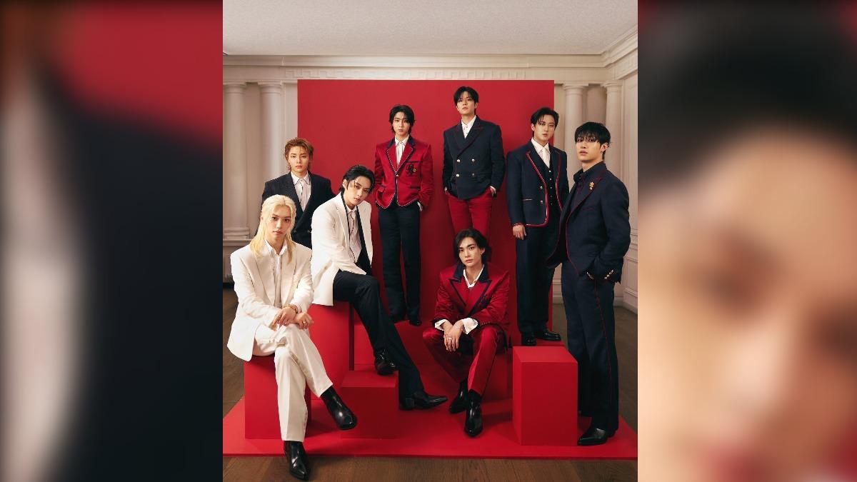 韓團StrayKids出席Met Gala疑似被攝影師歧視訕笑。(圖/StrayKids官方X)