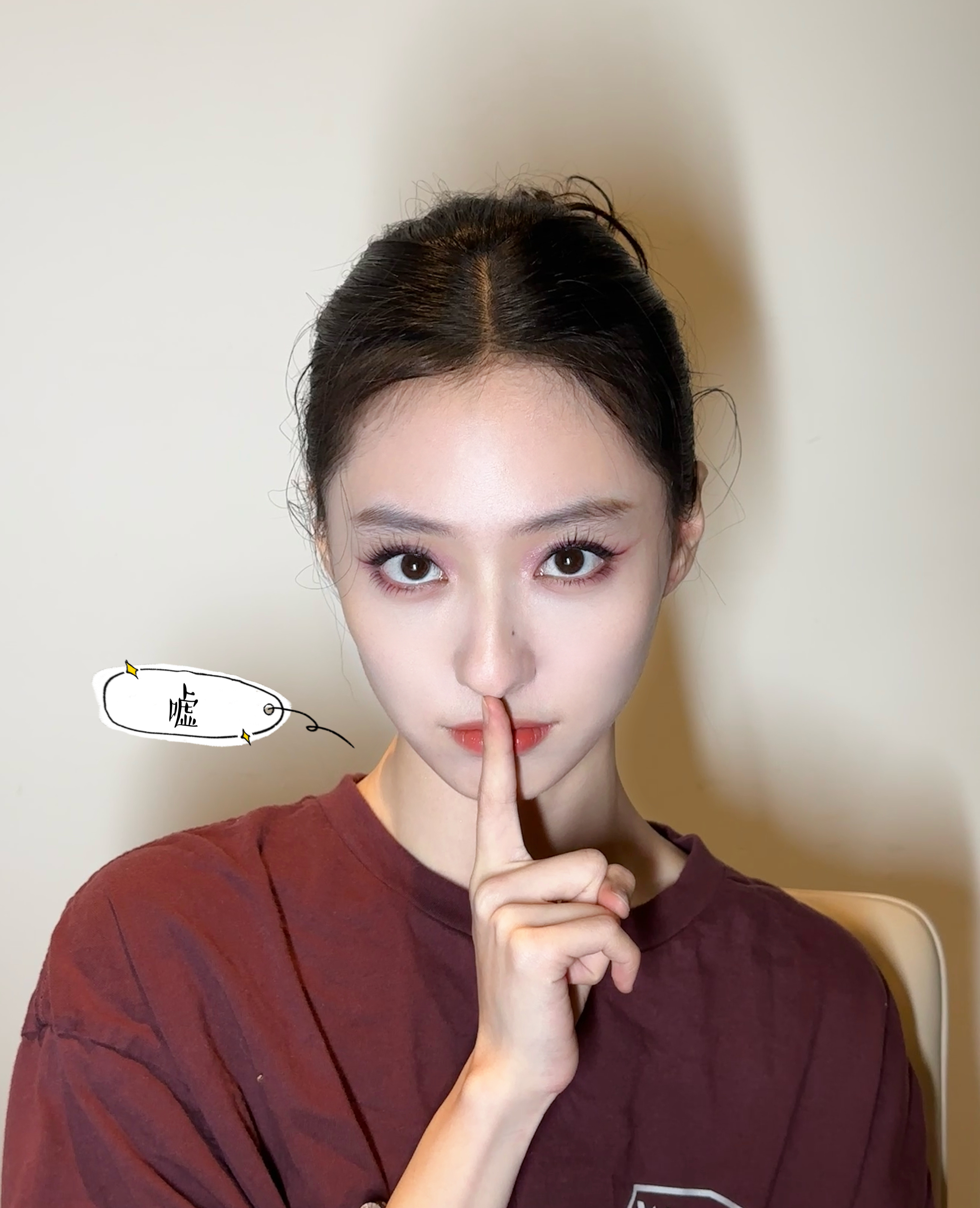 胡連馨被爆出裸聊不雅影片。(圖/翻攝自胡連馨微博)