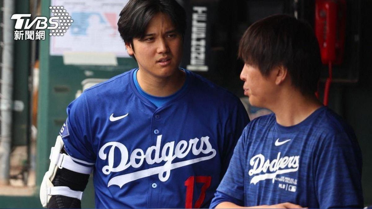 大谷翔平(圖左)與前任翻譯水原一平(圖右)。(圖/達志影像路透社)
