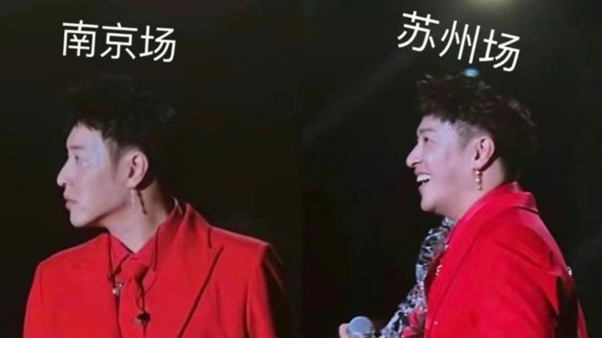 潘瑋柏被網友抓包暴肥。(圖/翻攝自微博)