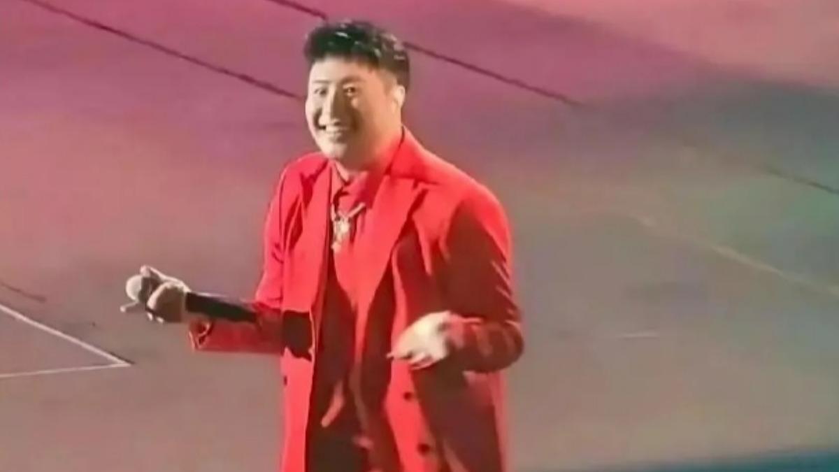 潘瑋柏被網友直拍原圖。(圖/翻攝自微博)