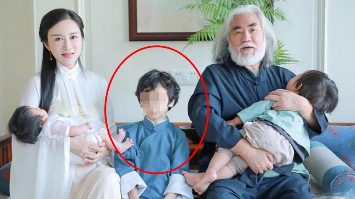 大兒子馬丁,爆出非張紀中所生。(圖/翻攝自微博)