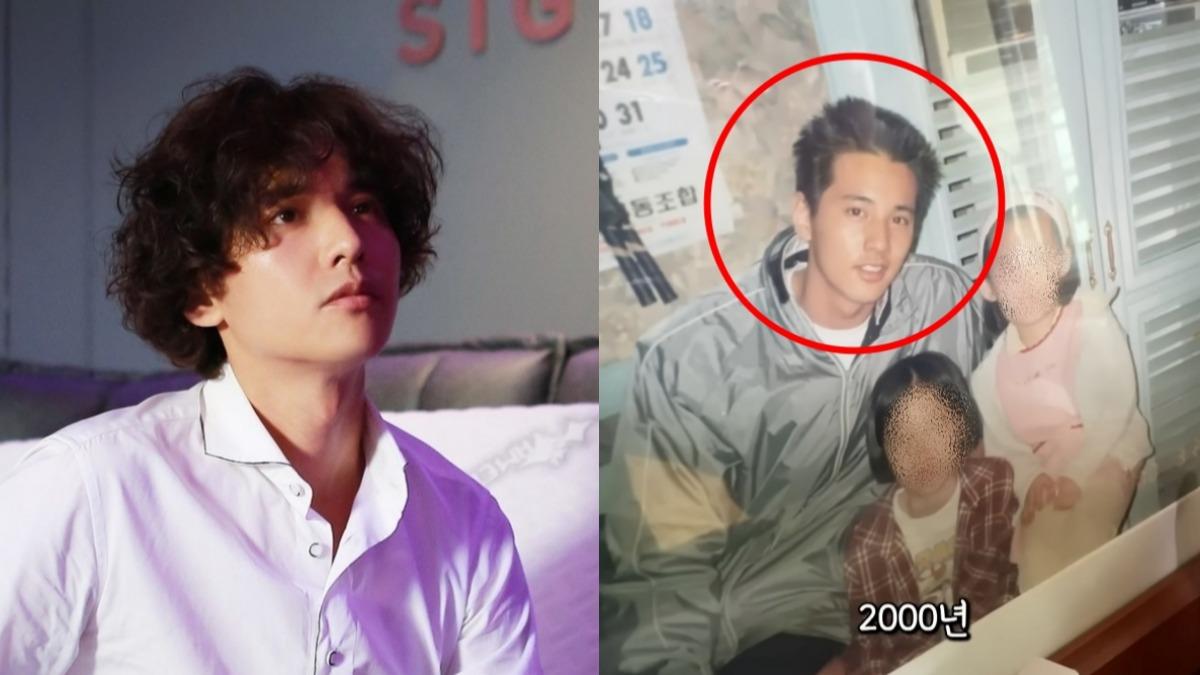 元斌2000年3月留下跟粉絲的合照。（圖／翻攝自整理市場YouTube、左圖news1提供）