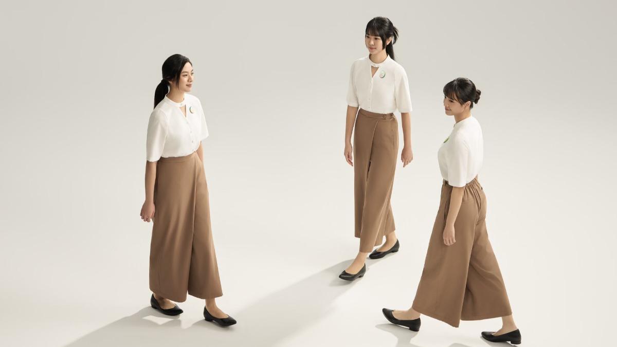 520就職典禮禮賓女服首採褲裝。（圖/翻攝賴清德臉書）