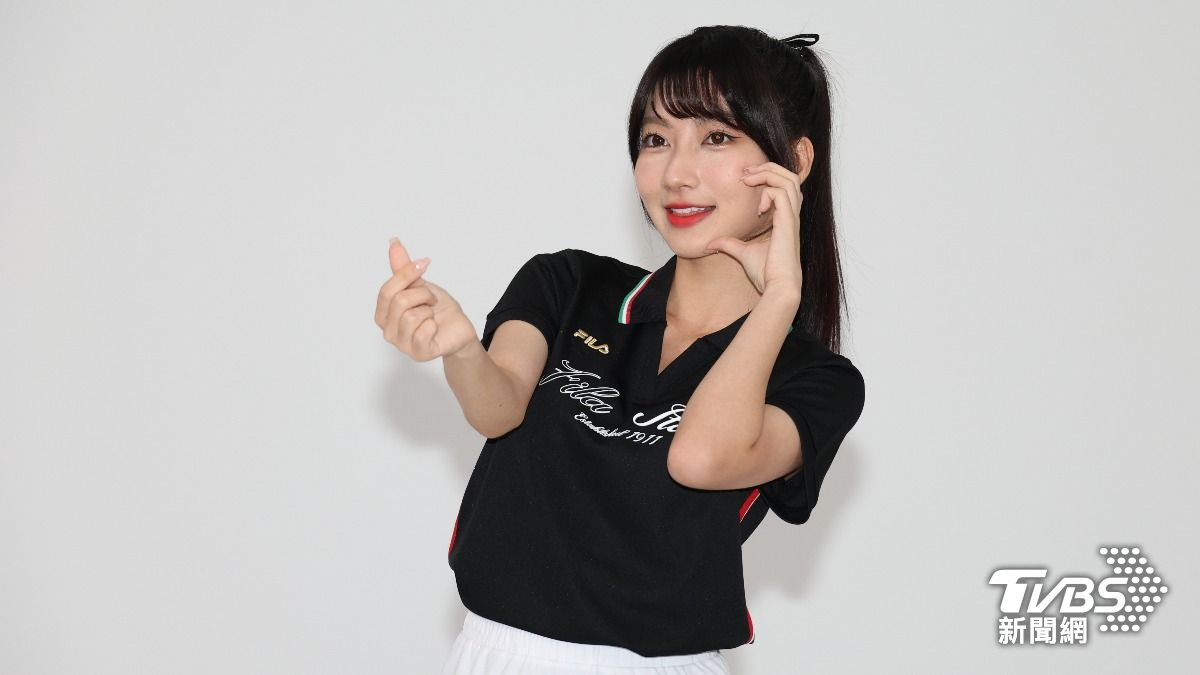啦啦隊女神一粒。(圖/葉志明攝)