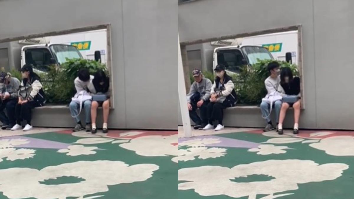 車站疑見活春宮！小情侶緊貼　他突加速「櫻花妹秒呻吟」