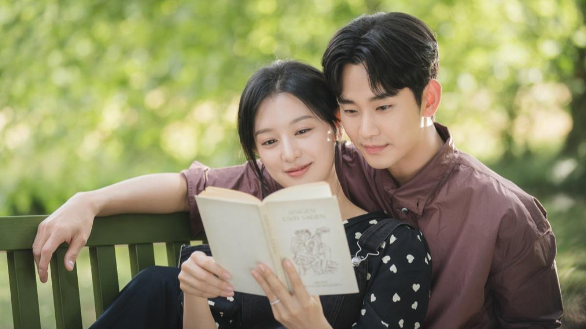 《淚之女王》收視率超越《愛的迫降》。(圖/翻攝自tvN)
