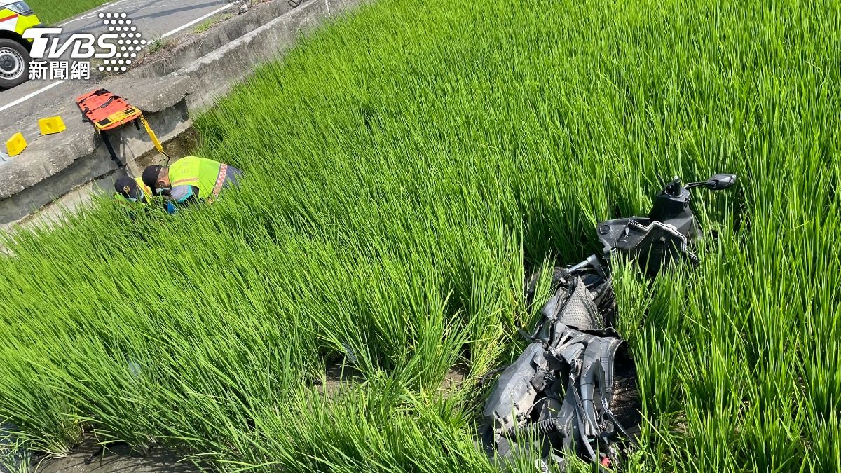 人包鐵嚴重車禍!彰化男「噴飛農田」搶命中 同地一天內連2起