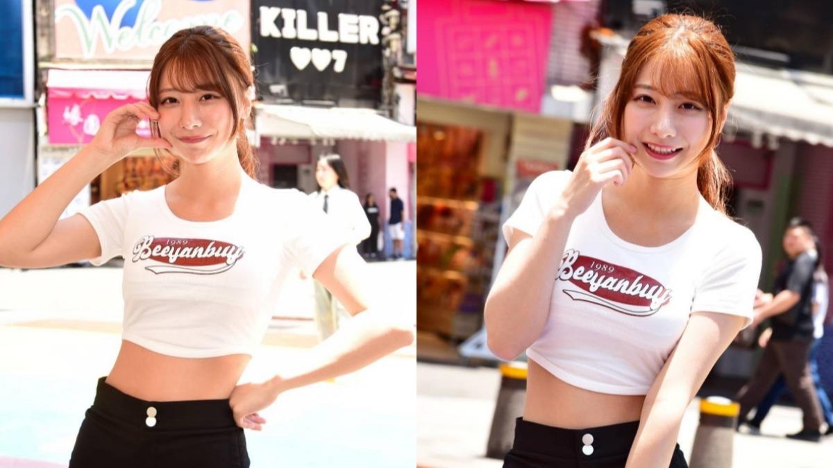 日本F級寫真女星無預警現身西門！　合體林襄發願當啦啦隊女孩