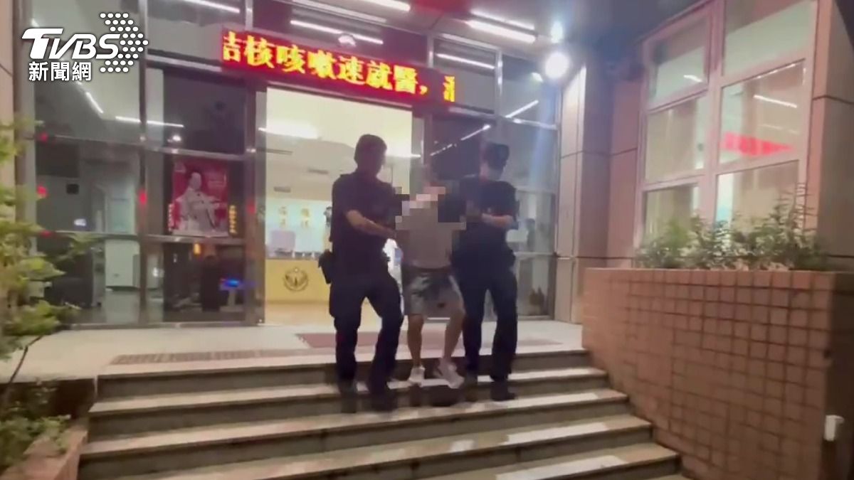 鄭姓男子訊後被依傷害、妨害自由罪嫌送辦。(圖/TVBS)