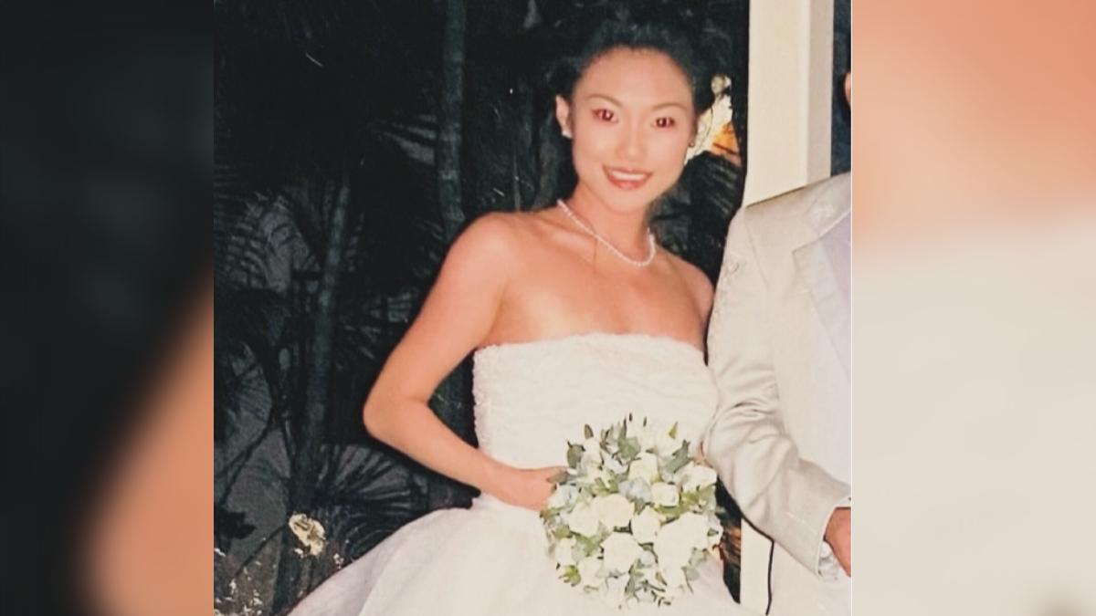 多田在社群媒體分享過結婚照。(圖/翻攝自多田有花IG)