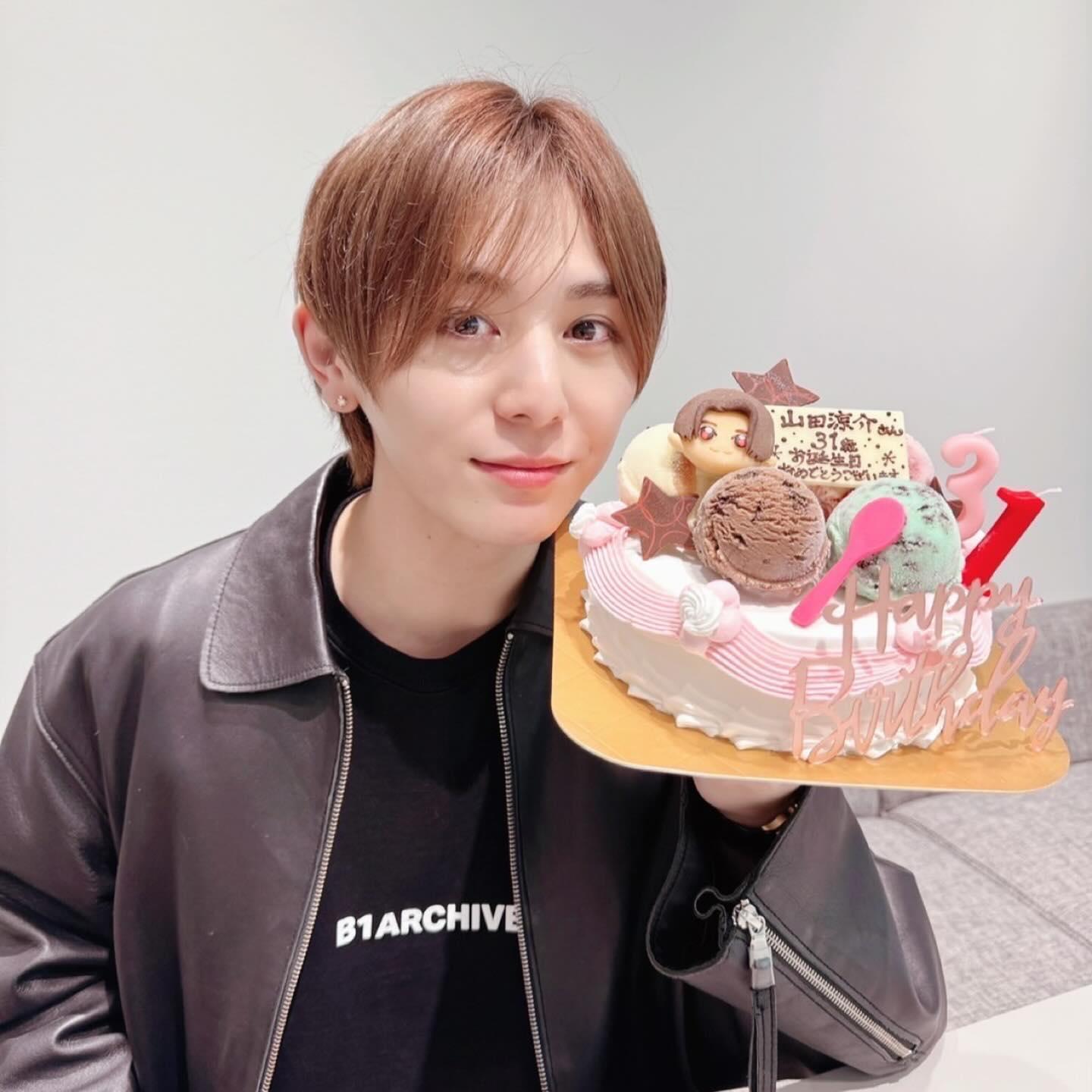 山田涼介日前才剛過31歲生日。(圖/翻攝自山田涼介IG)