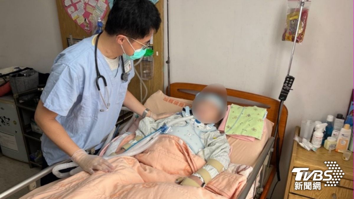 醫院成立照護團隊給予陳小妹最好的醫療照顧。(圖/TVBS)