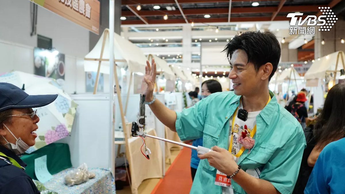 藝人楊子儀連2年擔任蔬食展推廣大使 熱情粉絲留言：「最帥蔬食代言」