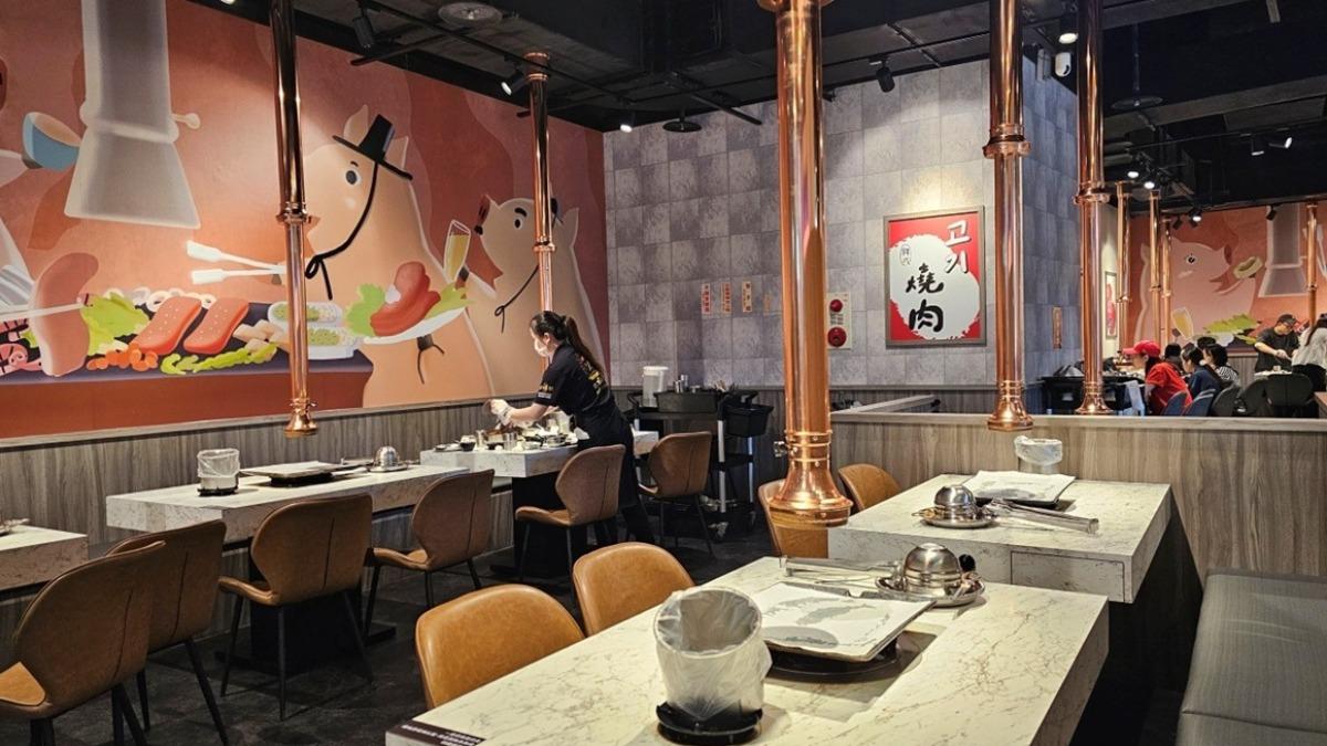 店內空間算大,走道也滿寬敞的。(圖/Yuki's Life提供)