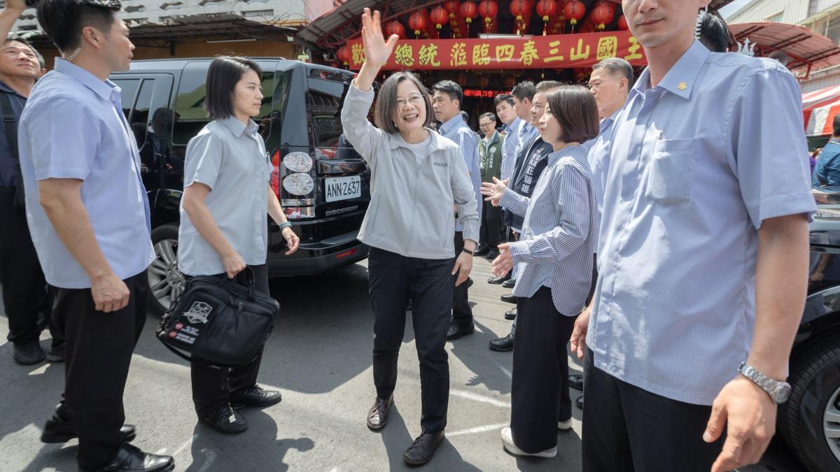 總統蔡英文即將卸任。（圖/總統府提供）