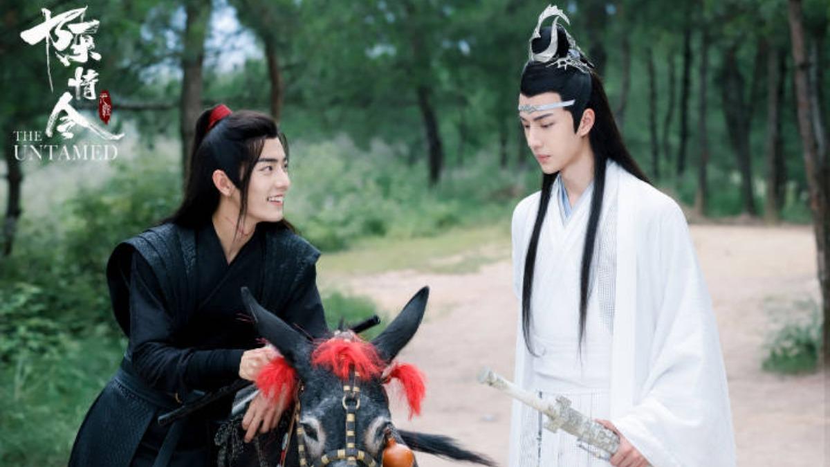 《陳情令》由肖戰、王一博主演。(圖/翻攝自《陈情令》官方微博)