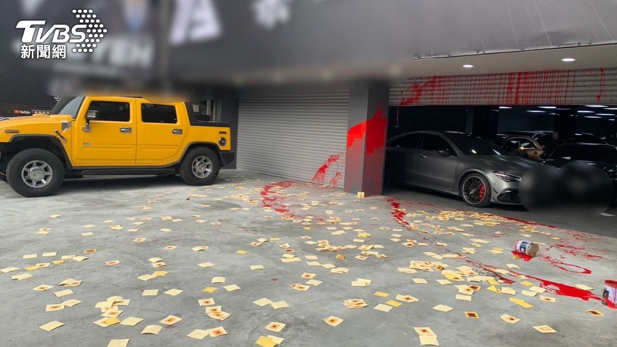 才被煙火炸!Joeman狠酸「全額貸」 車行又遭潑漆4人送辦