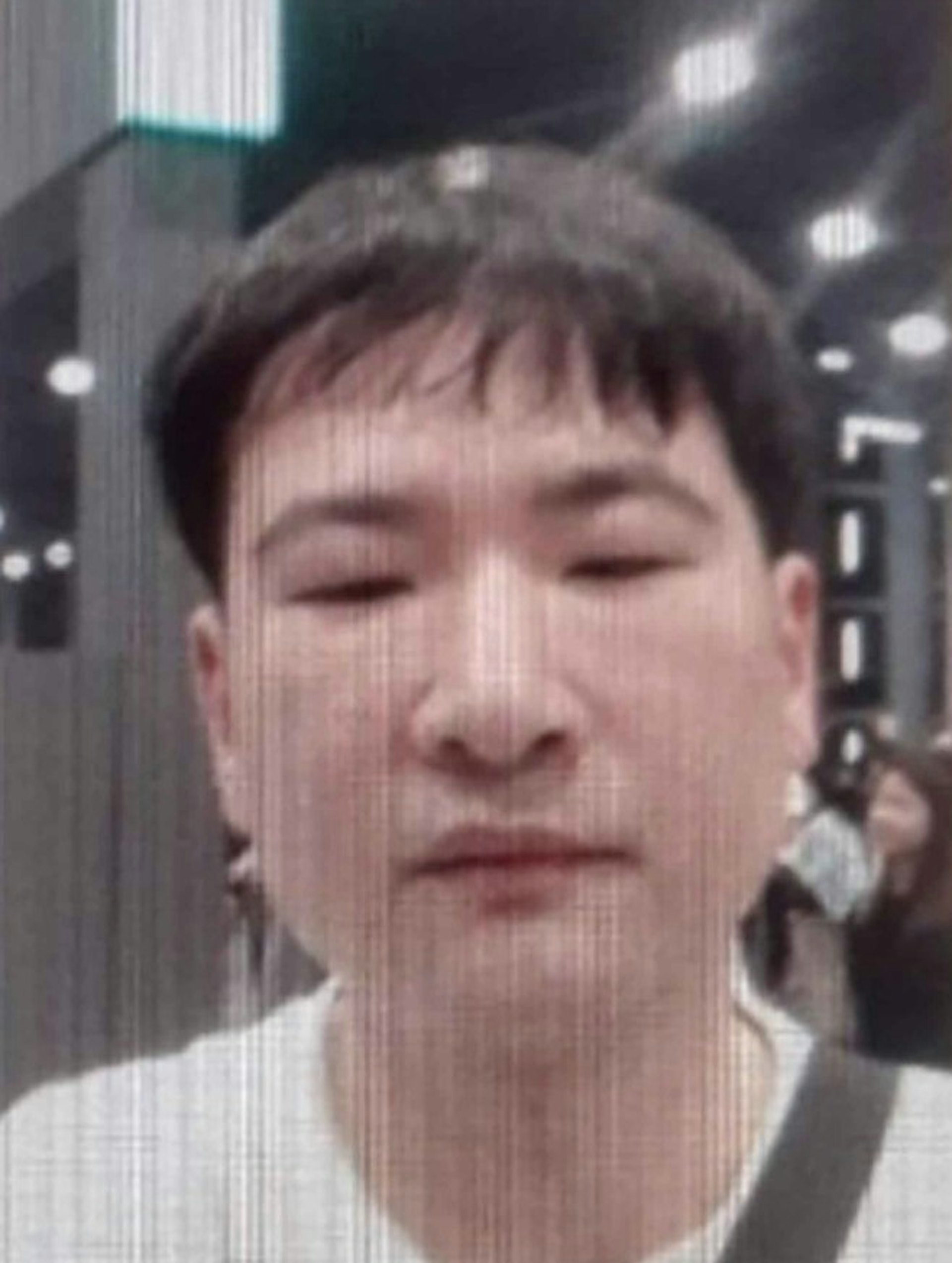 男子抵達泰國時的海關照片。(圖/泰國警方提供)