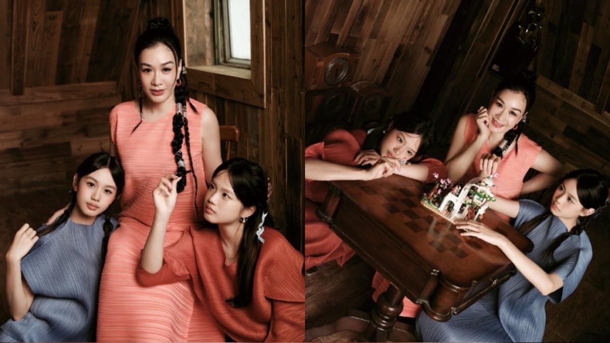美貌神複製!鍾麗緹罕見「同框女兒」 粉絲讚:更像是姊妹