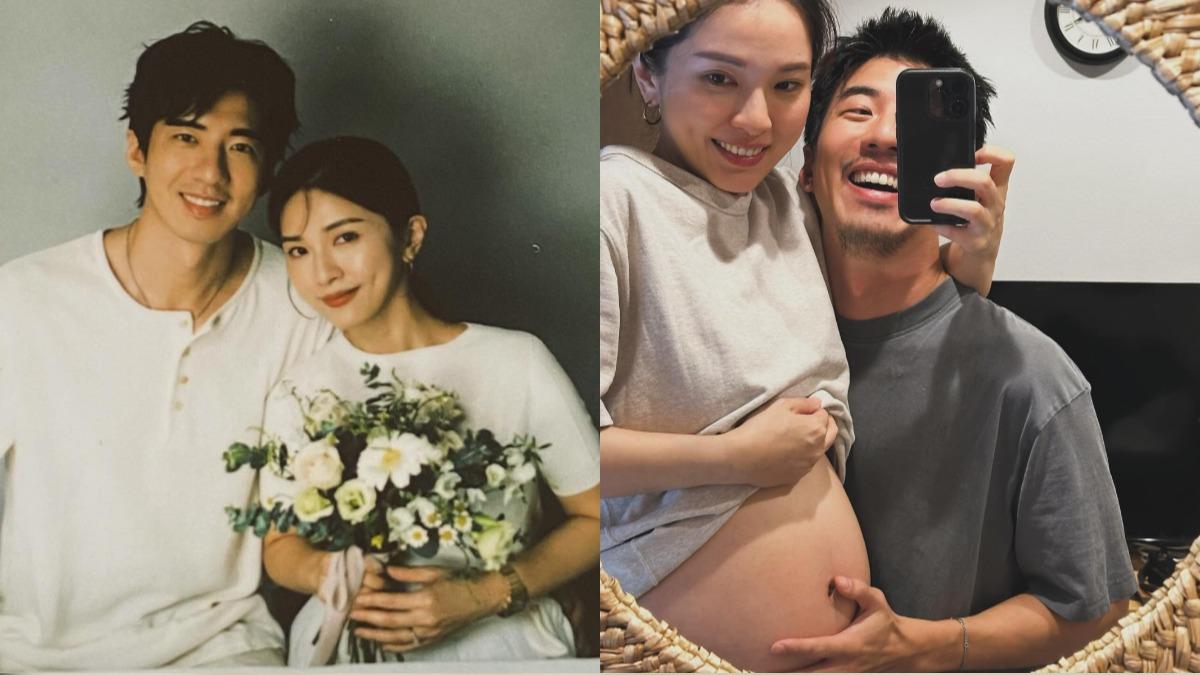 快訊/傅孟柏「曬老婆孕肚照」宣布當爸! 娶回交往10年美女經紀人
