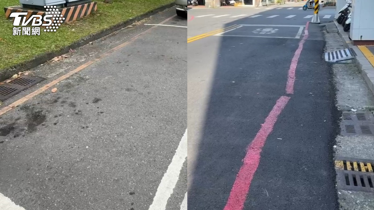 宜蘭紅線亂象!停車格裡畫紅線、路邊紅線歪斜竟是公家機關搞的