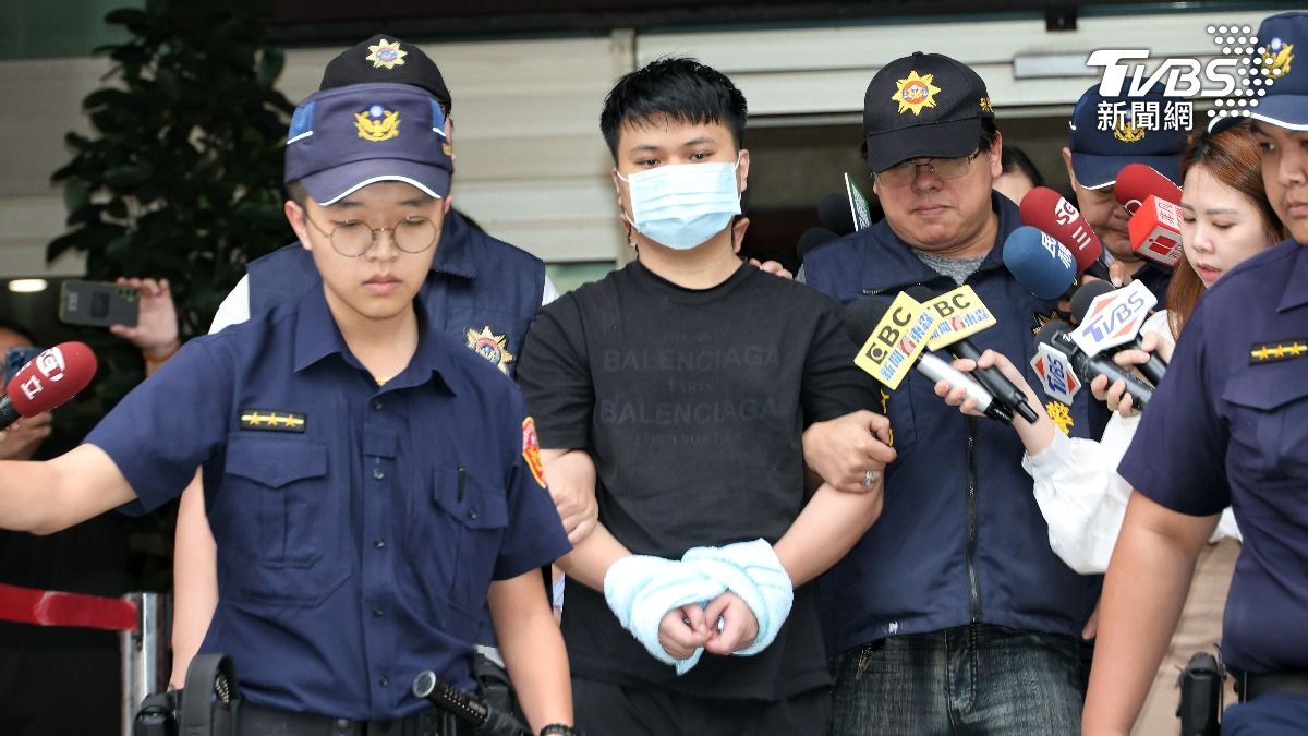張男被警方移送法辦。（圖／TVBS）