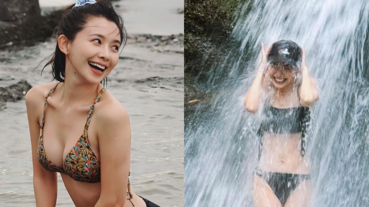 平安夜脫了!八點檔女神辣穿比基尼北半球大解放 泡湯畫面曝光