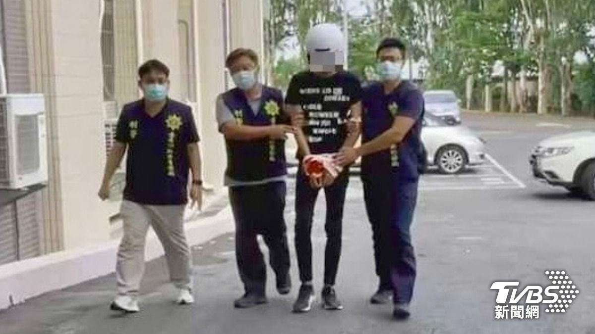 關回台南監獄續服殘刑。(圖/TVBS)