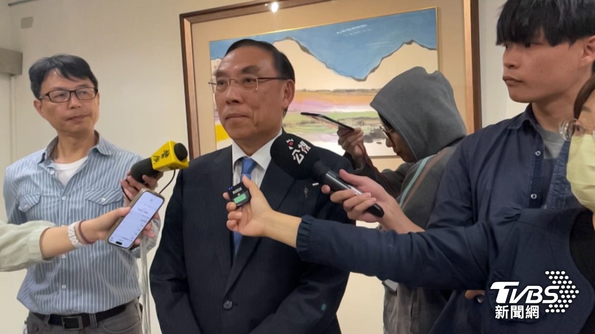 法務部長蔡清祥。(圖/潘千詩攝)