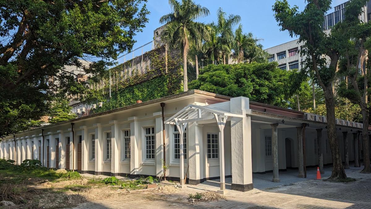 北科大歷史建築一大川堂修復工程已竣工。　（圖／北科大提供）