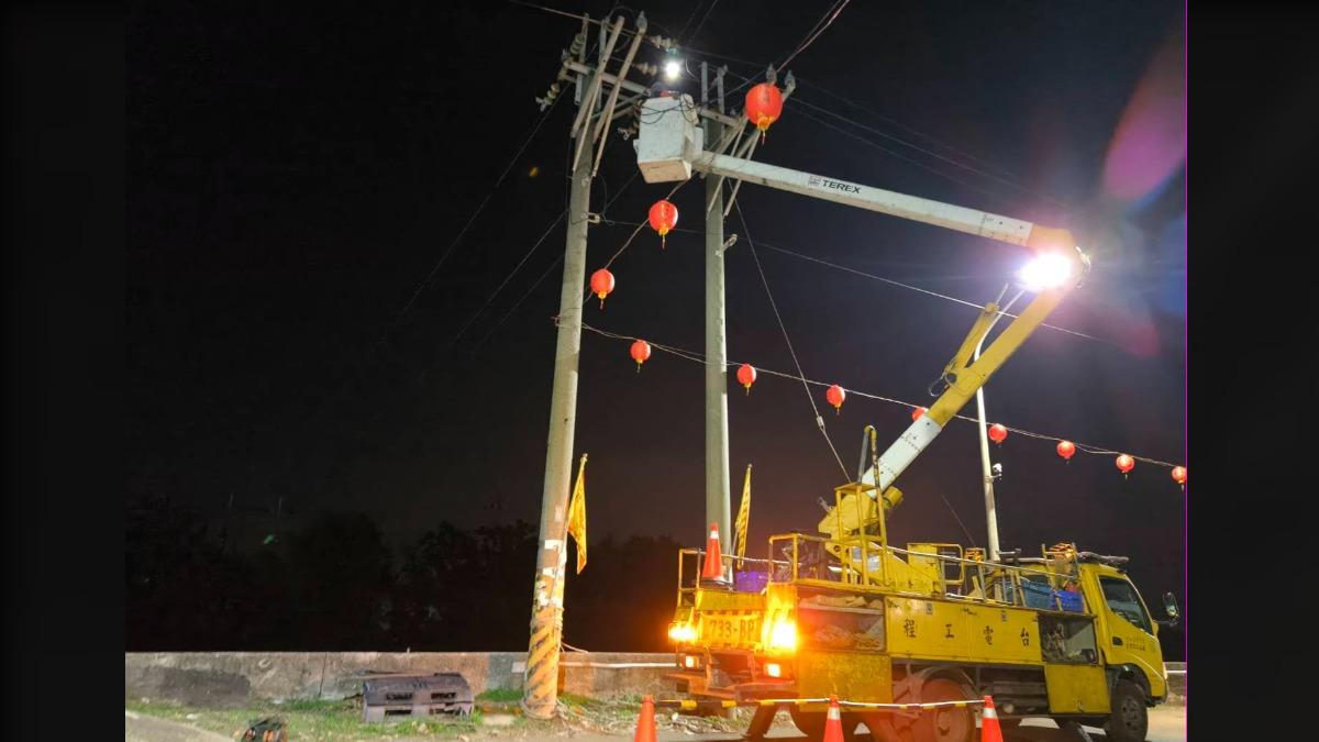 快訊/高雄林園大停電!「2035戶」一片漆黑 台電急搶修