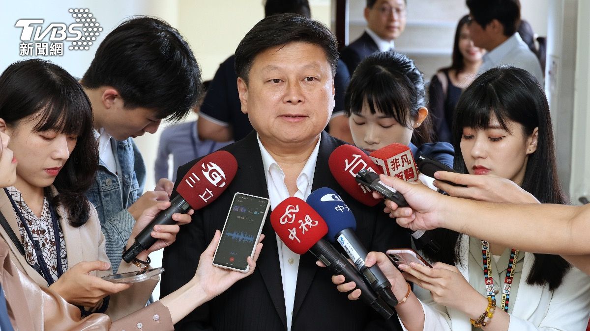 國民黨團總召傅崐萁。（圖／葉志明攝）