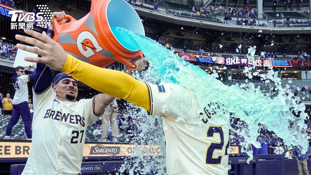 MLB/「4局5轟」全打同一人!釀酒人平隊史紀錄 坐穩國中龍頭