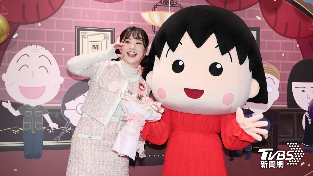 焦凡凡出席櫻桃小丸子35週年慶生會。(圖/趙世平攝)