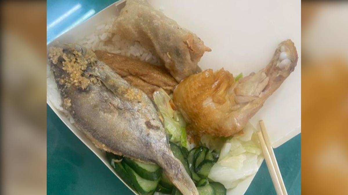 便當「雞腿+整隻魚」!佛心阿婆只賣60元 工人曝背後暖心故事