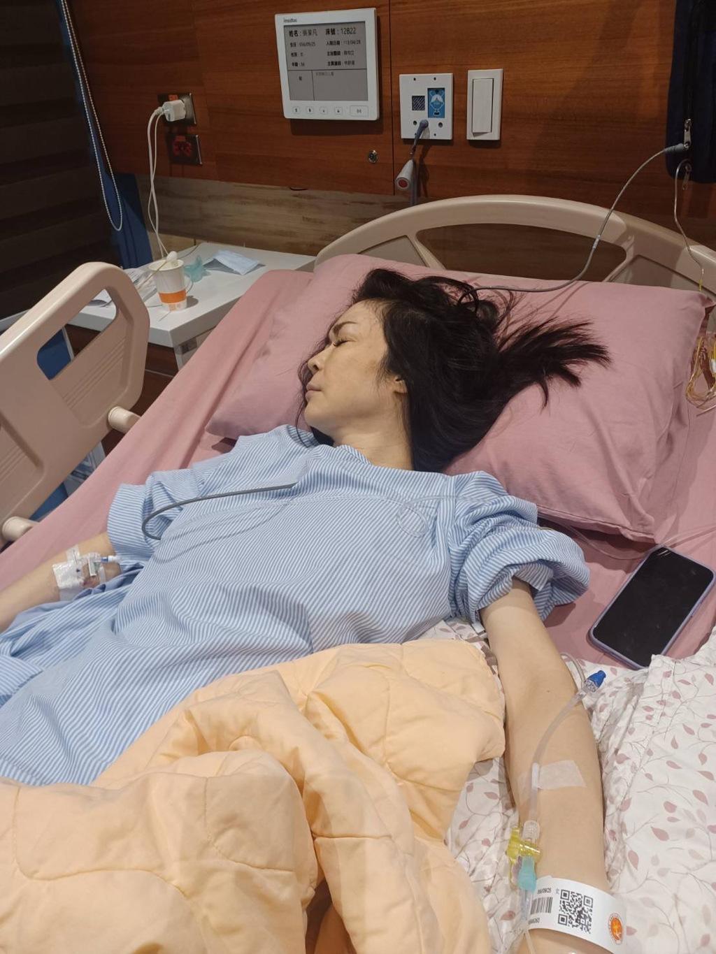 顧婕積極治療抗癌。(圖/顧婕提供)