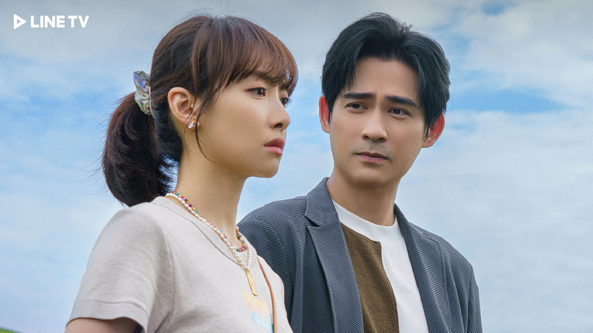 周渝民(右)、宋茜首度合作。(圖/LINE TV提供)