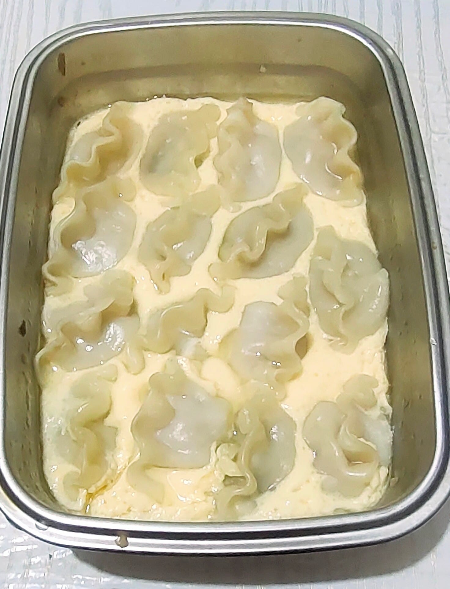 網友分享「水餃蒸蛋」的作法。(圖/翻攝自臉書)