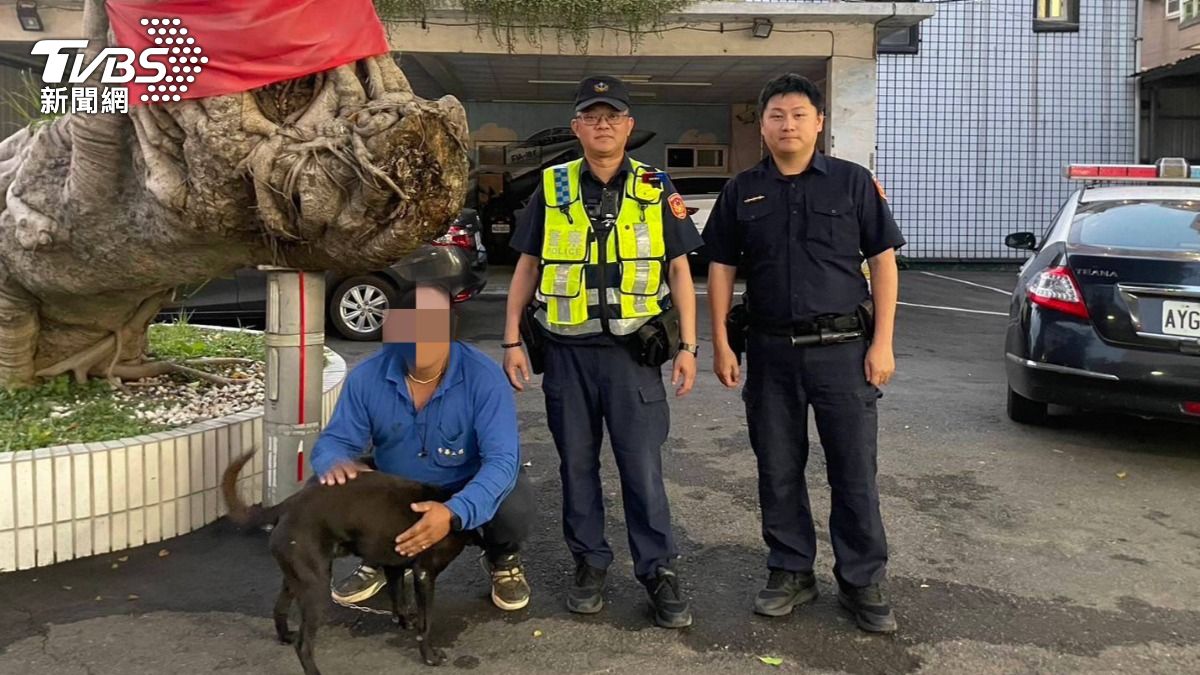 「五哥」遭竊,警鍥而不捨尋回愛犬。(圖/TVBS)