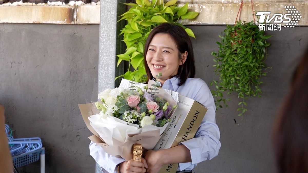 劉品言首度入圍北影影后。(圖/TVBS)
